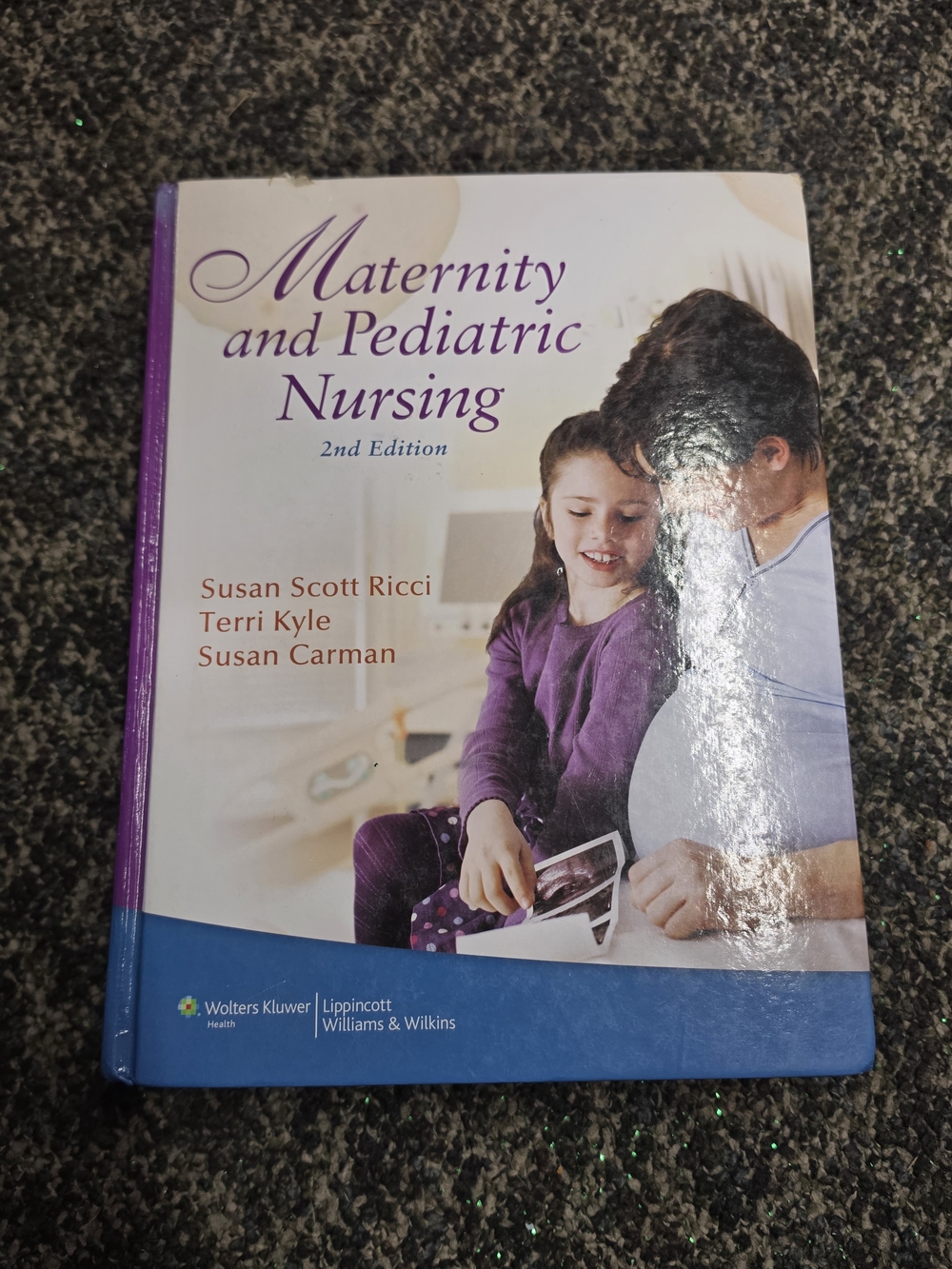 Maternity and Pediatric Nursing Textbook - Purple